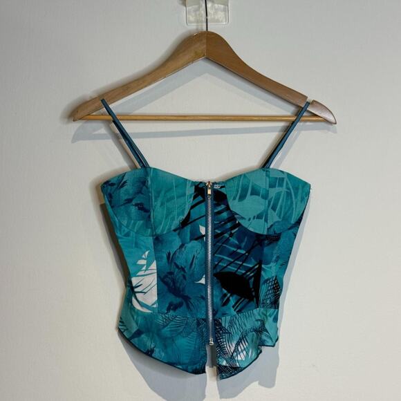 Multicolor Blue Top M - Picture 4 of 6